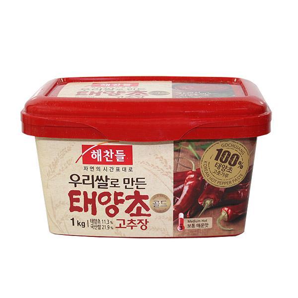 HAECHANDLE Korean Rice Taeyangcho Gold Red Pepper Paste 200g