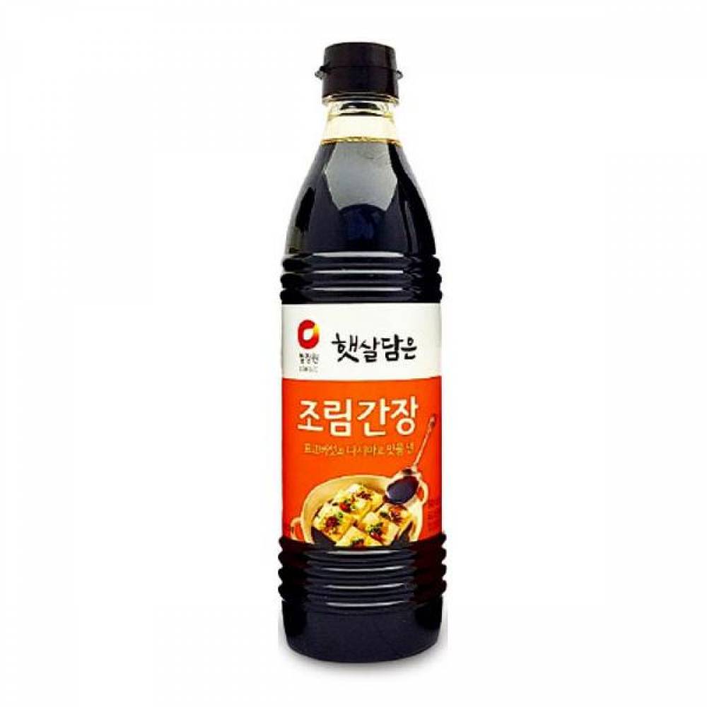 CHEONGJEONGWON Sunshine Boiled Soy Sauce 500ml