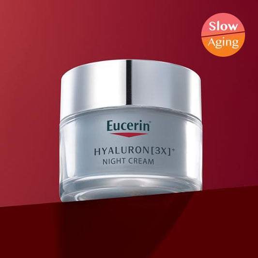 Eucerin Skin Wrinkle Improvement Hyaluron 3X High Nutrition Care Hypoallergenic Night Cream 50ml