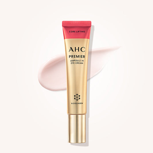 AHC Facial Wrinkle Improvement Premier Ampoule in Eye Cream Hexagon Zone Skin Core Lifting 40ml