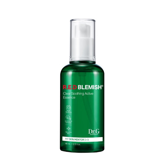 Dr.G Sensitive acne-prone skin cooling soothing red blemish clear moist aloe soothing active moisture essence 80ml