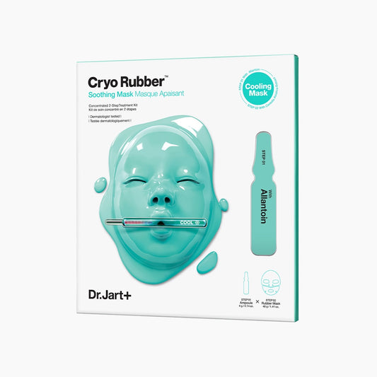 Dr.Jart Gel Type Serum Ampoule Sensitive Skin Intensive Care Cryo Rubber Soothing Mask 1set