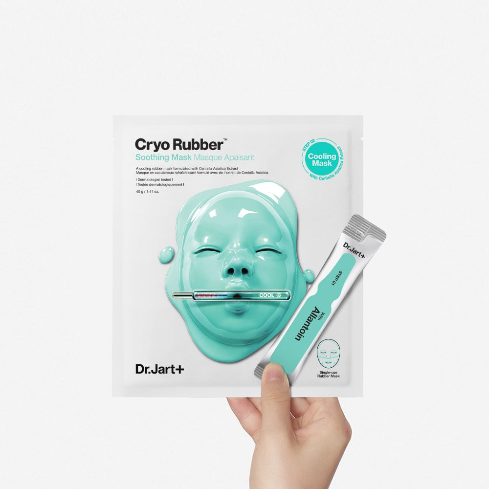 Dr.Jart Gel Type Serum Ampoule Sensitive Skin Intensive Care Cryo Rubber Soothing Mask 1set