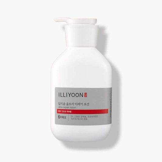 Illiyoon Ultra Repair Extremely Dry Damaged Skin Severely Dry Dead Skin Care Highly Concentrated Highly Adhesive Panthenol Body Lotion 350ml