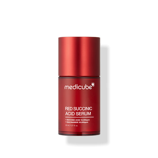MediCube Spotted Skin Pigmentation Improvement Acne Scaling Red Succinic Acid Trace Peeling Serum 30ml