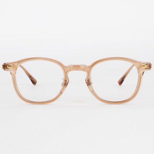 Right Now Combination Round Transparent Horn Frame TR Glasses Frame