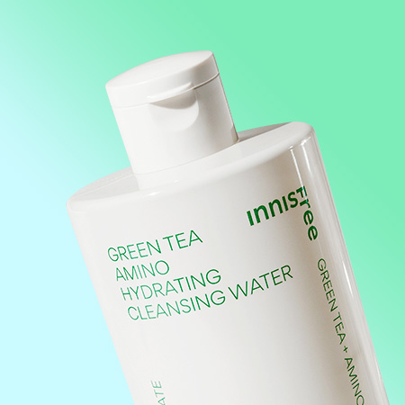 Innisfree Green Tea Amino Moisture Cleansing Water Cleansing Foam Set