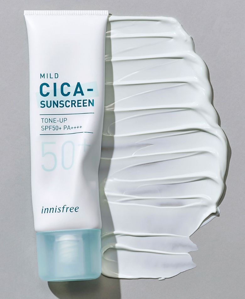 Innisfree Mild Cica Physical sunscreen SPF50+ PA4++++ 50mL