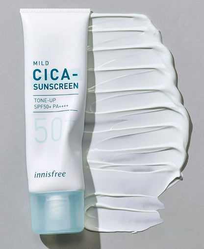 Innisfree Mild Cica Physical sunscreen SPF50+ PA4++++ 50mL