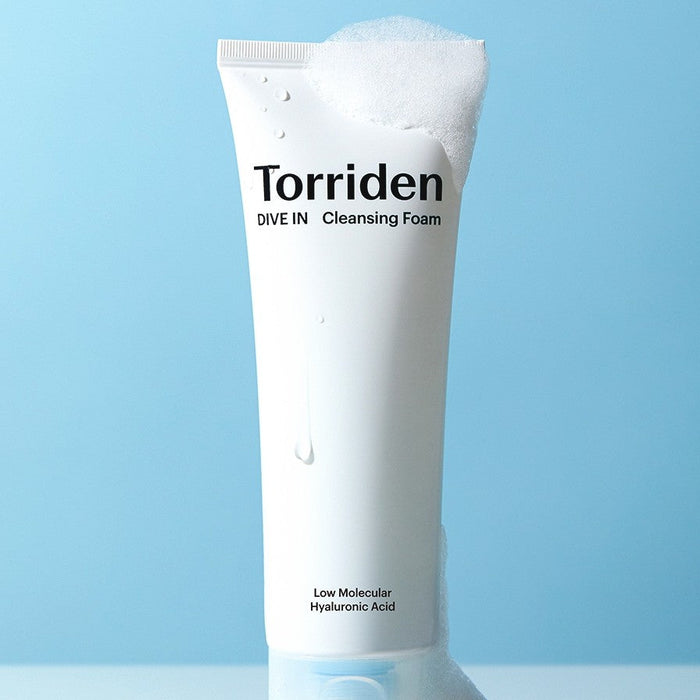 Torriden Moist Face Wash Moisture Membrane Cleanser Dive-in Low Molecular Hyaluronic Acid Cleansing Foam 150ml