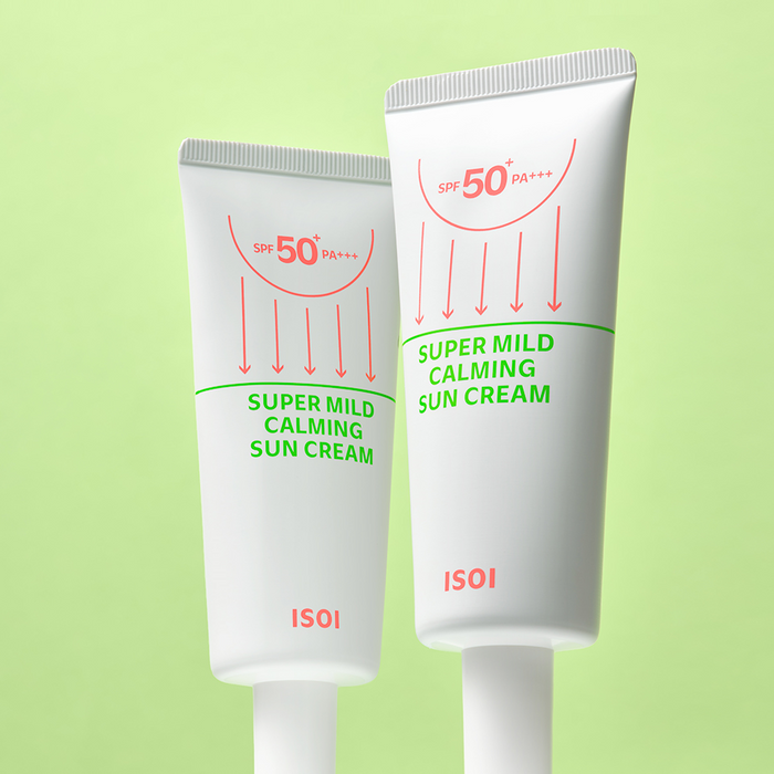 ISOI Empfindliche Haut Beruhigender Milder Supermilder Beruhigender anorganischer Sonnenschutz SPF50+ PA+++ 20ml