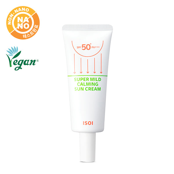 ISOI Empfindliche Haut Beruhigender Milder Supermilder Beruhigender anorganischer Sonnenschutz SPF50+ PA+++ 20ml