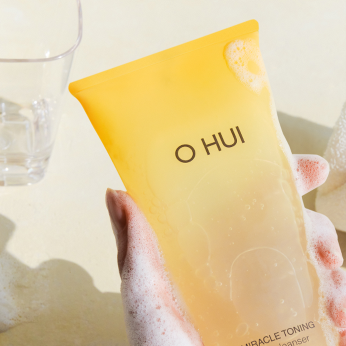 Ohui Skin Waste Cleansing Smooth Skin Texture Miracle Toning Jelly Cleanser 180ml