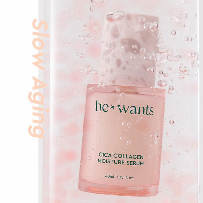 Bewants Slow Aging Highly Concentrated Moisture Elasticity Cica Collagen Moisture Serum 40ml