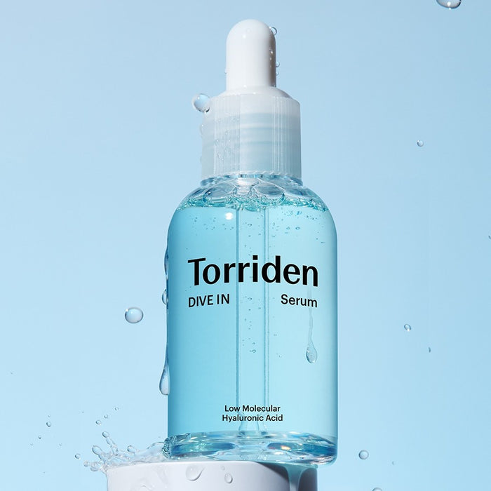 Torriden - Hautstraffung linderndes, feuchtigkeitsspendendes Eintauchserum mit niedermolekularer Hyaluronsäure, 50 ml