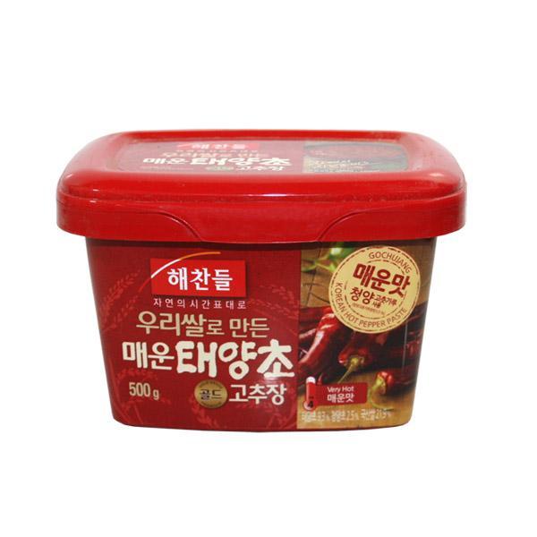 HAECHANDLE Scharfe Taeyangcho Gold-Pfefferpaste (Beutel) 500g