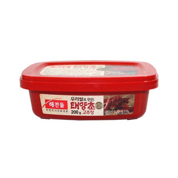 HAECHANDLE Koreanischer Reis Taeyangcho Gold Rote Pfefferpaste 200g