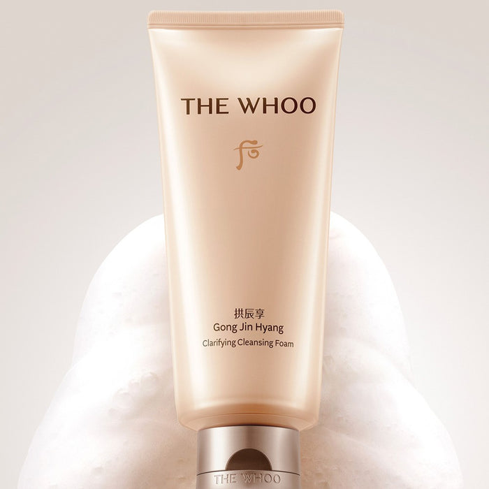 The Whoo Cleansing Wastes in Pores Hypoallergenic Gongjinhyang Foam Cleanser 180ml