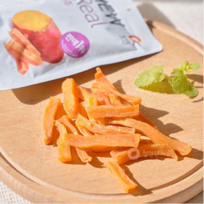 CHEONGJEONGWON Süßkartoffel-Kaubonbons 100% 60g