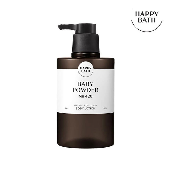 HAPPY BATH Original Collection Body Lotion Baby Powder 500g