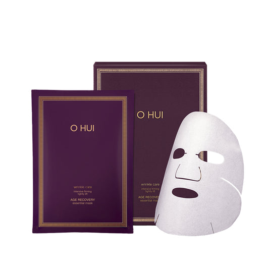 Ohui Collagen Skin Elasticity Nutrition Care Age Recovery Essential Mask 8 sheets