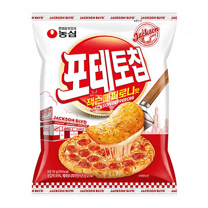 NONGSHIM Kartoffelchip Yeoptteok Originalgeschmack 50g