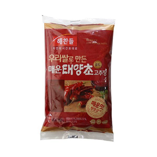 HAECHANDLE Scharfe Taeyangcho Gold-Pfefferpaste (Beutel) 500g