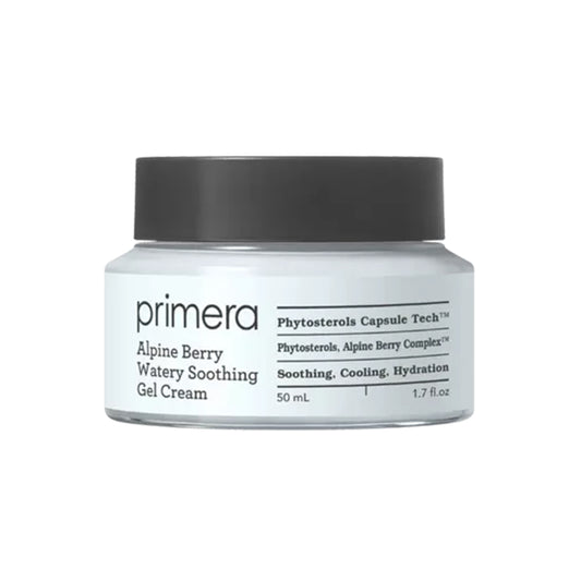 Primera Skin Soothing 100 Hour Moisturizing Alpine Berry Watery Soothing Gel Cream 50ml