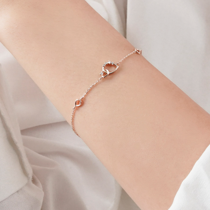 LLOYD Dazzling Duet Drop Bracelet