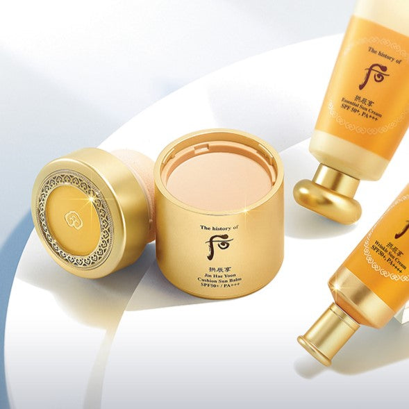 The Whoo Who Soft Cushion Formula Gongjinhyang Jinhaeyun All-in-One Cushion Sun Balm 13g (SPF50+, PA+++)