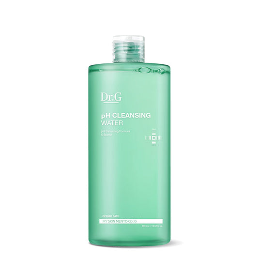 Dr.G hypoallergenic face wash, mildly acidic moisture barrier care, skin impurities cleansing cleansing water 490ml