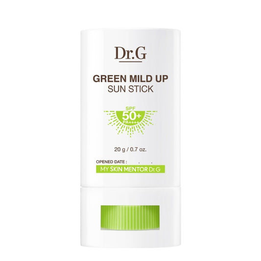 Dr.G Hypoallergener, empfindlicher Haut, grüner Mild Up, milder anorganischer Sonnenstift, 20 g