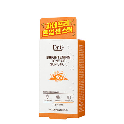 Dr.G Maintains vibrant and bright skin tone for 24 hours Brightening Tone Up Sun Stick 17g