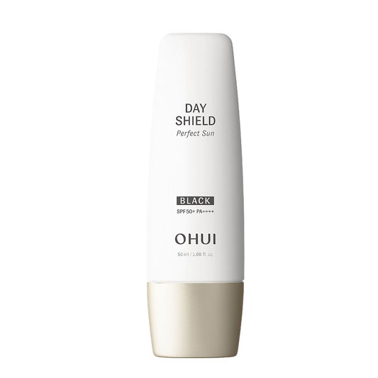 Ohui Day Shield Blocks UV rays, fine dust, natural skin tone correction, Perfect Sun Black SPF 50+, PA++++ 50ml