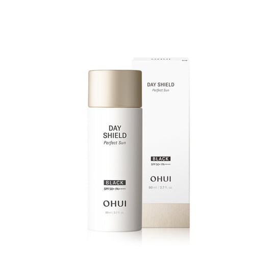 Ohui Day Shield Blocks UV rays and fine dust Natural skin tone correction Perfect sun Black Increased SPF 50+, PA++++ 80ml