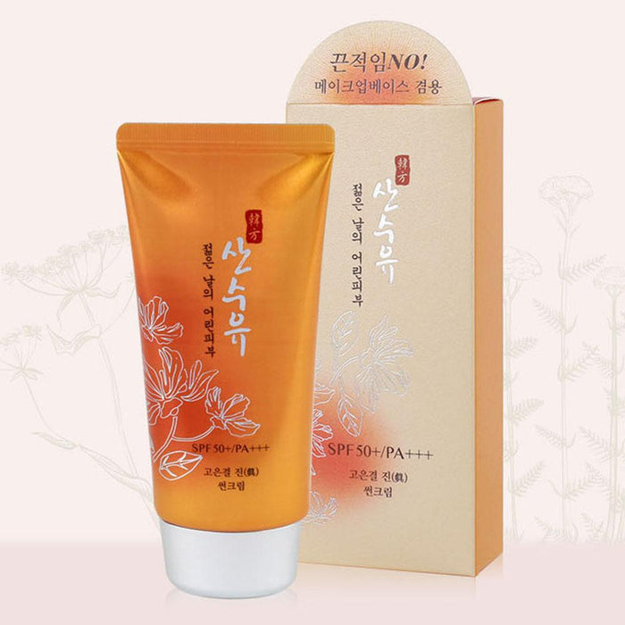 SANSOOYU Go Eun-gyeol JIN Cornus officinalis Sun Cream SPF50 70g