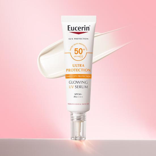 Eucerin Ultra Protection Skin Trace Care UV-Schutz UV-Serum LSF50+ PA++++ 30ml