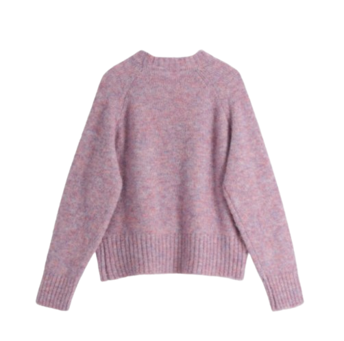 Attrangs Ribbon Loose-fit Cozy Long-Sleeve Knit