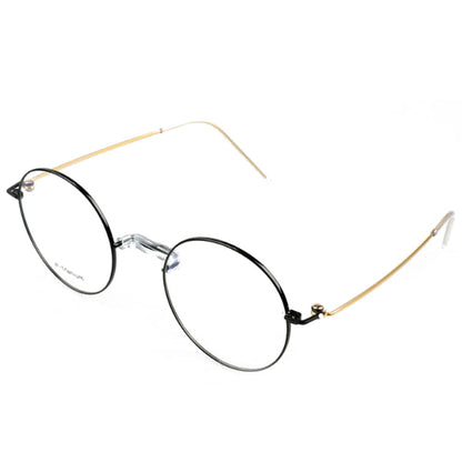 Beta titanium glasses frame, which is light like a feather without a nose, men's noseless blue light blocking glasses