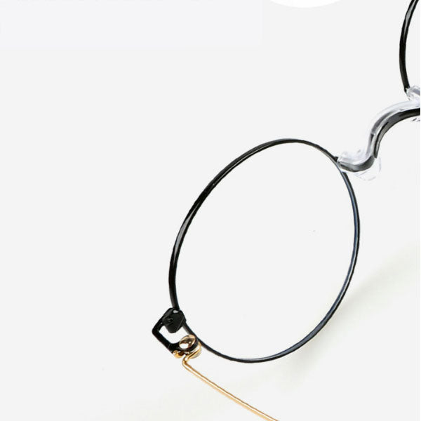 Brillengestell aus Beta-Titanium, federleicht ohne Nase, nasenlose Herrenbrille mit Blaulichtfilter