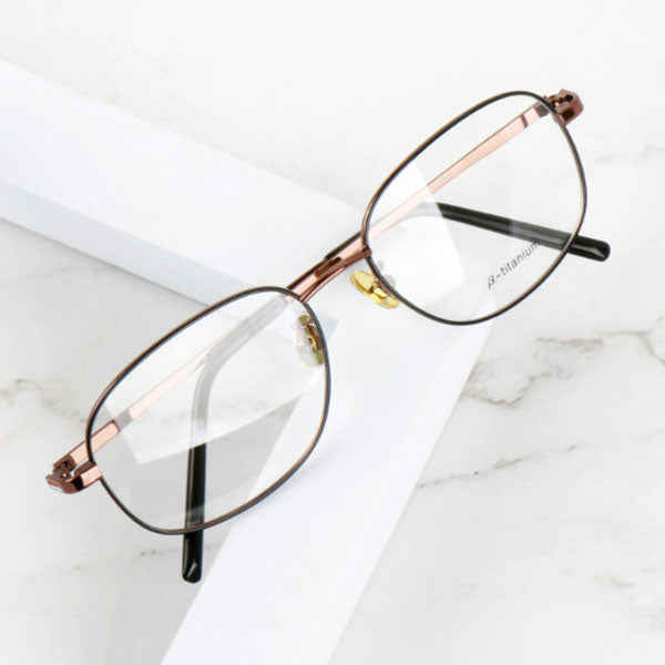 Big Size Blue Light Blocking Titanium Glasses