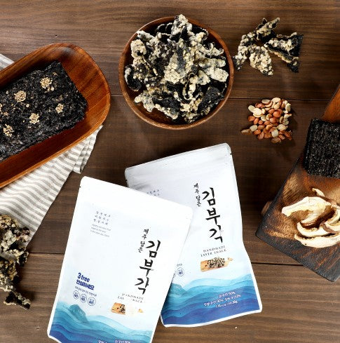 Black Food Jeju Seaweed Chips 35g