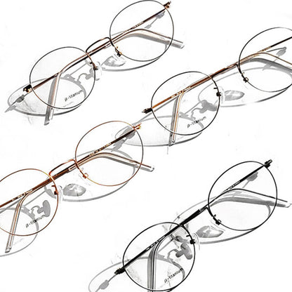 Blue light blocking glasses titanium 6g men's UV glasses frame
