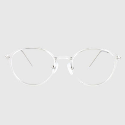 Blaulichtfilterbrille aus Titan, transparente Brillenfassung aus Horngestell, Damen- und Herrenmode, leicht