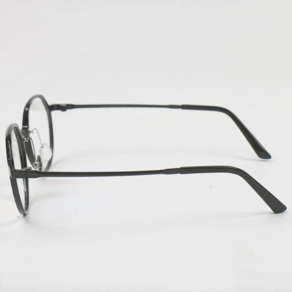 Blue light blocking transparent horn frame glasses frame 7g light titanium multifaceted transparent crystal glasses tae