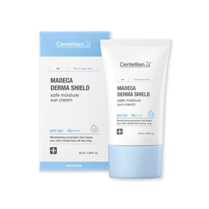 Centellian24 Moisture Barrier Madeca Derma Shield Safe Moisturizing Ultra-adhesive Moisture Sun Cream SPF50+ 50ml