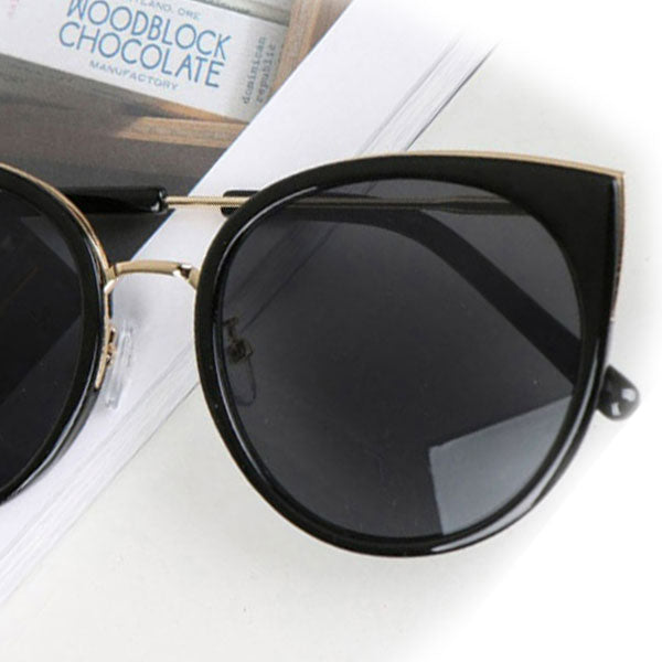 Coco Cats Cats Eye Round Mirror Sunglasses