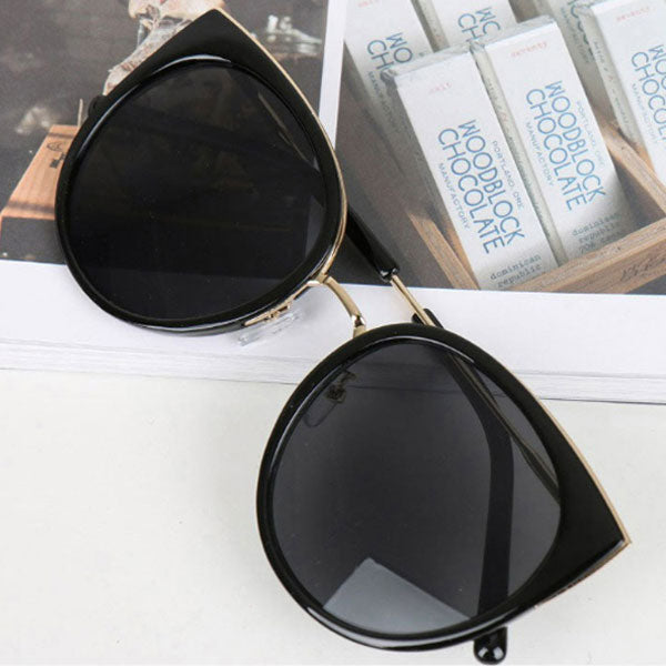 Coco Cats Cats Eye Round Mirror Sunglasses