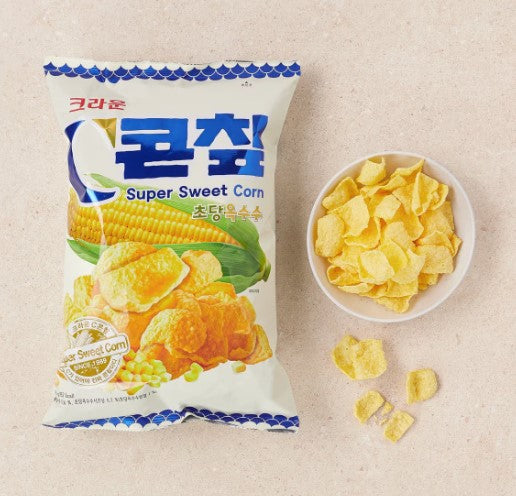 Crown Corn Chips Super Sweet Corn 148g