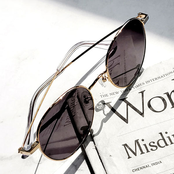 Koreanische ultraleichte UV-blockierende Sonnenbrille Herren Damen Luxus Insider Golf Plus Size Retro Fahren